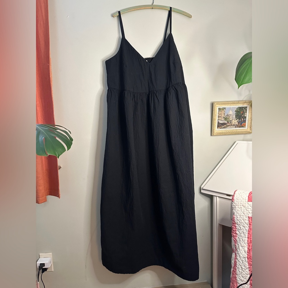 Black Spaghetti Strap Dress